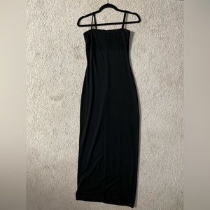 Rampage Black Lace Maxi Dress XS Petite